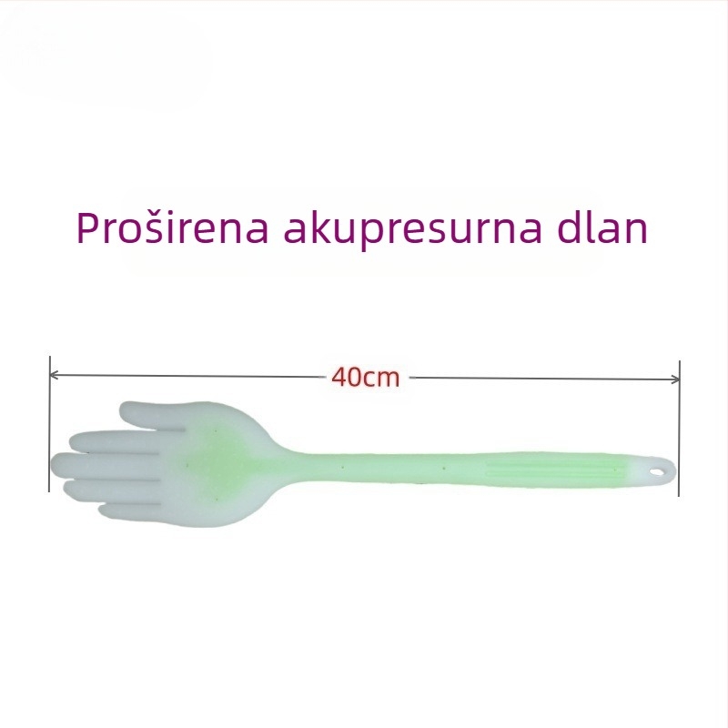 Weixuan Prijenosni plastični masažni čekić za meridijanske tapove i cijelu masažu leđa