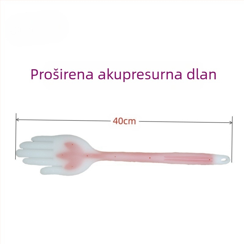 Weixuan Prijenosni plastični masažni čekić za meridijanske tapove i cijelu masažu leđa