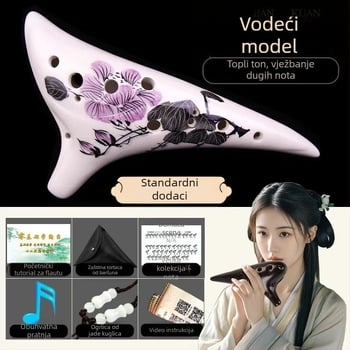 Beidi 12-otvorna ocarina, tip izvedbe