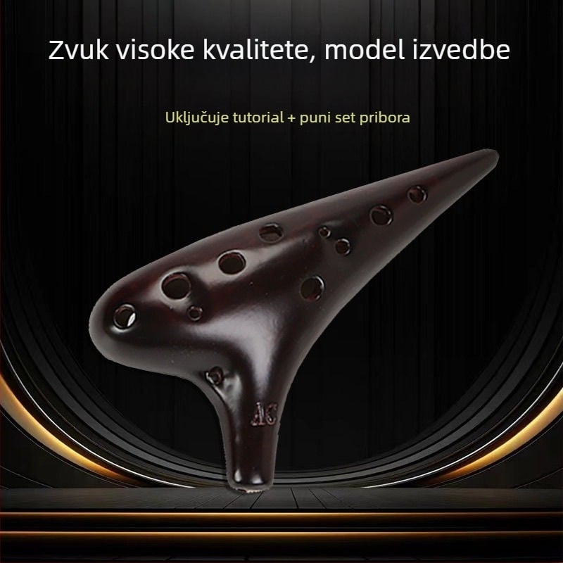 Beidi 12-otvorna ocarina, tip izvedbe