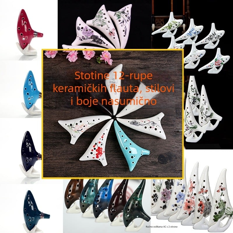 Beidi 12-otvorna ocarina, tip izvedbe