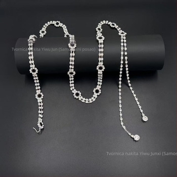 Metalni lanac za struk za žene, svestran stil, jednostruki kružni pojas