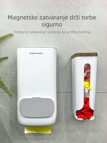 Kutija za pohranu vrećica za smeće, metalna konstrukcija, kapacitet 18L, japanski stil, moguća tiskanja logotipa