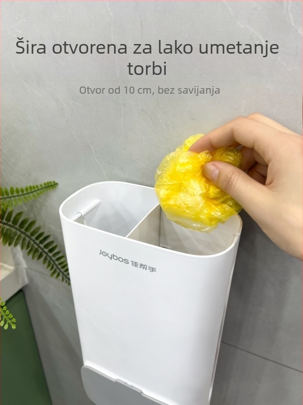 Kutija za pohranu vrećica za smeće, metalna konstrukcija, kapacitet 18L, japanski stil, moguća tiskanja logotipa