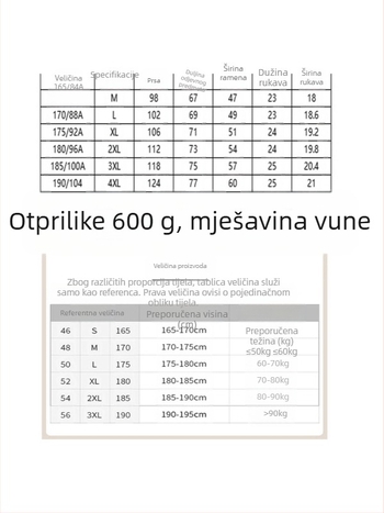 Pleteni džemper u korejskom stilu, s flis podstavom, stojeći ovratnik, dugi rukav
