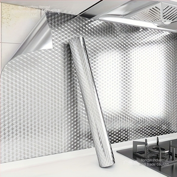 PVC zidna naljepnica za kuhinju – vodootporna, otporna na vlagu, masnoće i mrlje, otporna na plijesan, plosnata zidna naljepnica (1 kom)