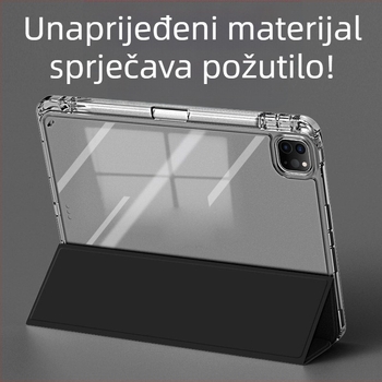 Trodijelni PC zaštitni omotač za Apple iPad Pro — pretinac za olovku, otpornost na udarce, protiv ogrebotina