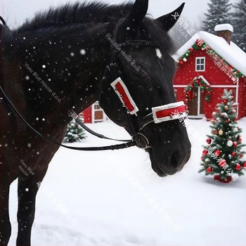 Krnoga za glavu konja s krznom za Božić, Kod: MLT, Prodajne regije: Europa, Sjeverna Amerika, Južna Amerika, Jugoistočna Azija, Sjeveroistočna Azija, Bliski istok