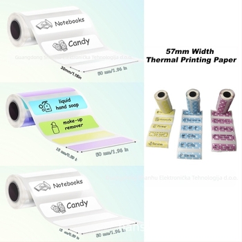 Termalni papir za etikete s PVC ljepilom, HSH Supplies