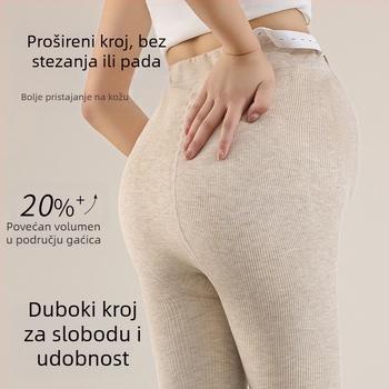 Trudničke čarape s flis unutarnjom podstavom, debele i tople za jesen-zimu, bazni sloj od pamukove mješavine 50–70%