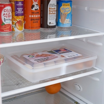 Kutija za jaja, plastična, jednodjelna, pravokutnog oblika, japanski stil, za očuvanje svježine