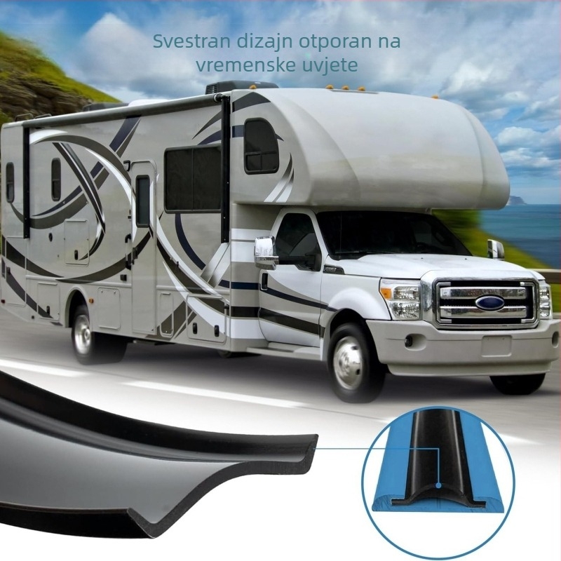 RV kutni profil s PVC brtvom i aluminijskim profilom za prijelaz – zvučna izolacija, 10-0116