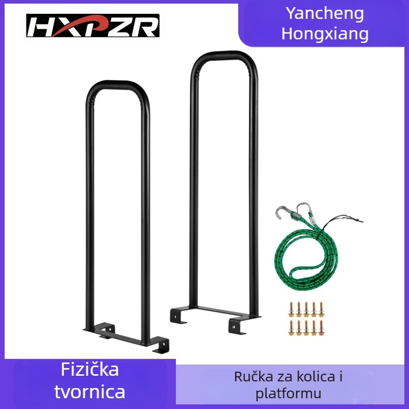 Naslon za platformska kolica, od željeza, HY marka, za uporabu na platformi kolica