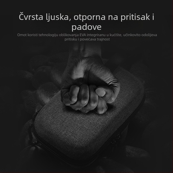 Torba za digitalne dodatke – EVA materijal, prilagodljiv oblik, putna pohrana, za pohranu Power Bank