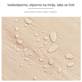 SXP zidna naljepnica — imitacija drveta, samoljepljiva, vodootporna, otporna na mrlje i ulje, otporna na plijesan, jednobojna, 1 list, moderni minimalistički stil