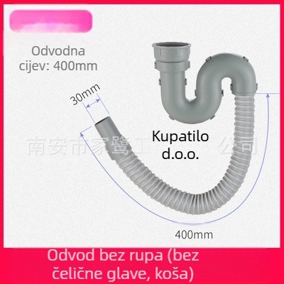 Set odvoda za kuhinju – dvostruka glava dizajn, model JL0098, vučni tip, moderni minimalistički stil