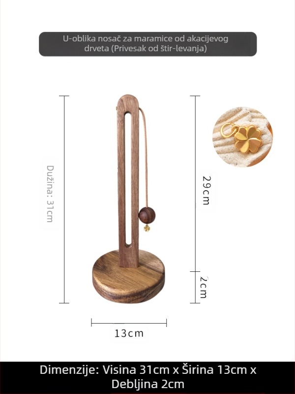 Stalak za nakit na stol, papirna konstrukcija, otporan na prašinu, kineski stil, model 1001121225