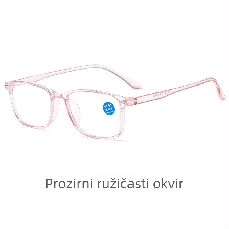 Naočale za čitanje s zaštitom od plavog svjetla, TR90 okvir, PC leće, model 806, za presbiopiju