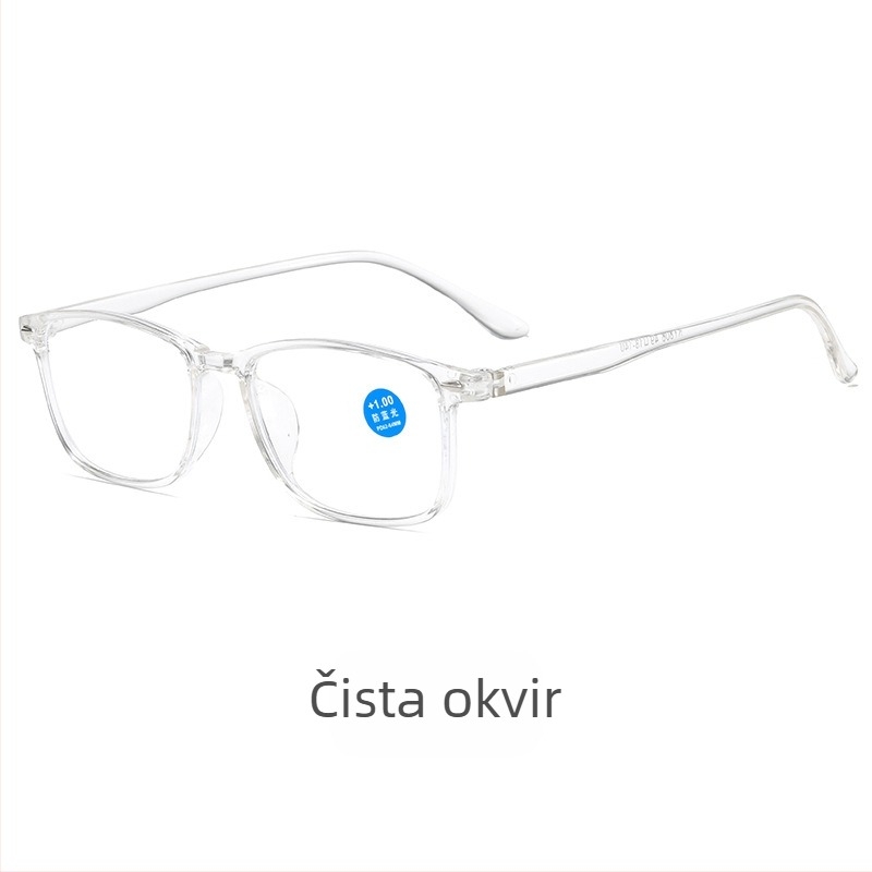 Naočale za čitanje s zaštitom od plavog svjetla, TR90 okvir, PC leće, model 806, za presbiopiju