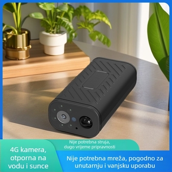 4G automobilna kamera, vodootporna za vanjsku upotrebu, 1080p široki kut, noćno snimanje i daljinski nadzor putem mobilne aplikacije