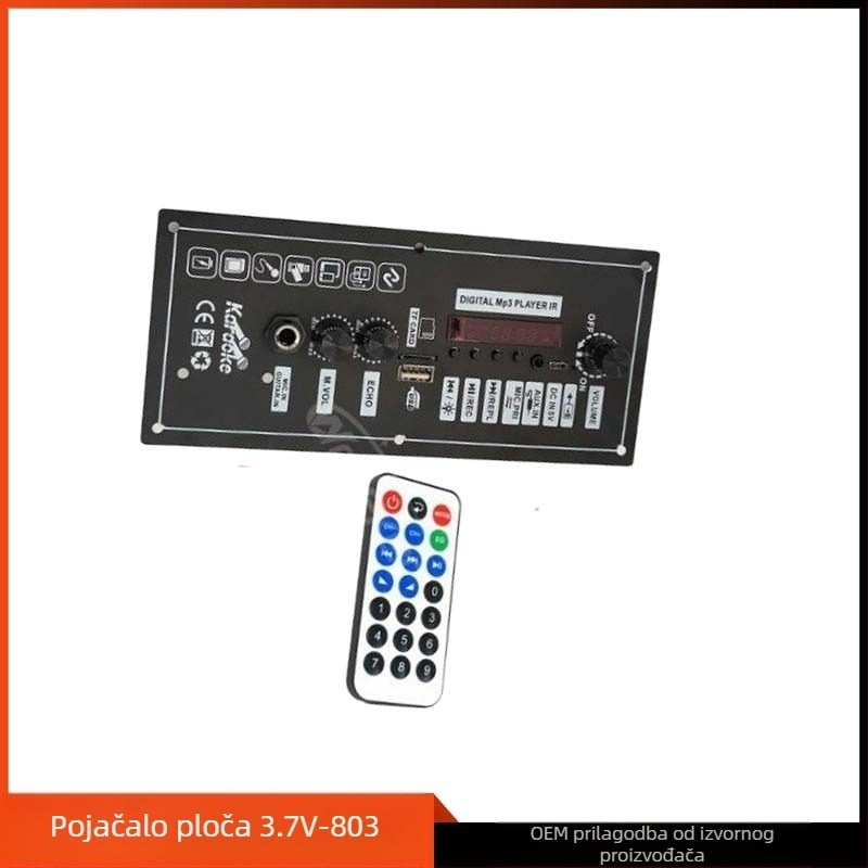 3.7V-803 Bluetooth pojačalo ploča za zvučnik s punjivom litijskom baterijom za DIY u automobilu