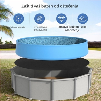 Liner za nadzemni bazen – zaštitna podloga za dno od filca, 260g, YC-001, Prosperity