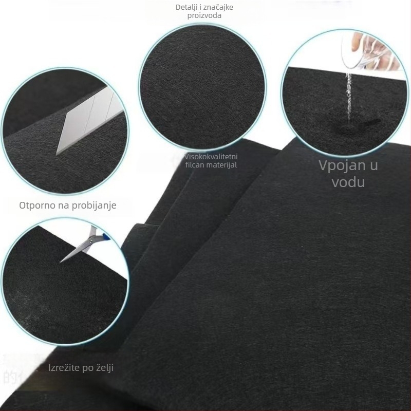 Liner za nadzemni bazen – zaštitna podloga za dno od filca, 260g, YC-001, Prosperity