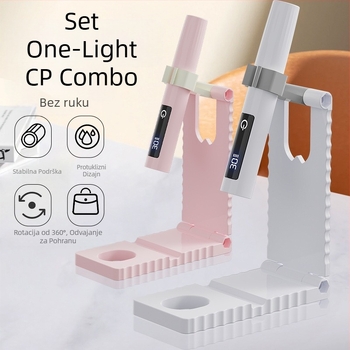 Ručna lampa za nokte - punjiva, s zaslonom, prenosna | Model Quick-Dry Nail Art Lamp | Artikal yy-241