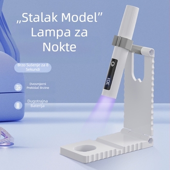 Ručna lampa za nokte - punjiva, s zaslonom, prenosna | Model Quick-Dry Nail Art Lamp | Artikal yy-241