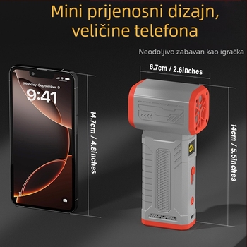 Ručni vrtni usisivač prašine – FB08G1, 7.4V, 75W, 5500Pa, 10 brzina