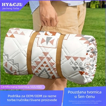 Prilagođeni piknik madrac za kampiranje – sklopivi, vodootporni, Oxford platno, model 05093, 400 g, za više osoba