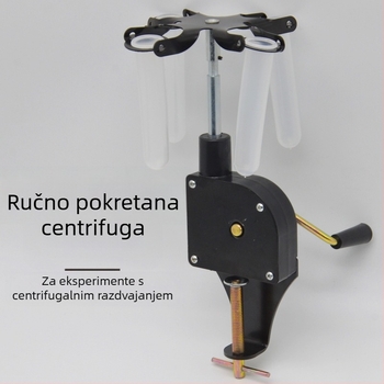 Centrifugalno sedimentacijsko uređaj, ručno pokretano, model J02071, nastavna oprema za fiziku, Liuxin