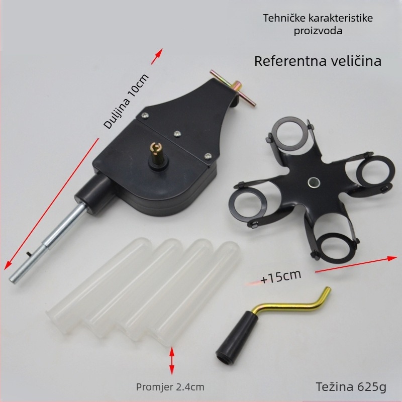 Centrifugalno sedimentacijsko uređaj, ručno pokretano, model J02071, nastavna oprema za fiziku, Liuxin