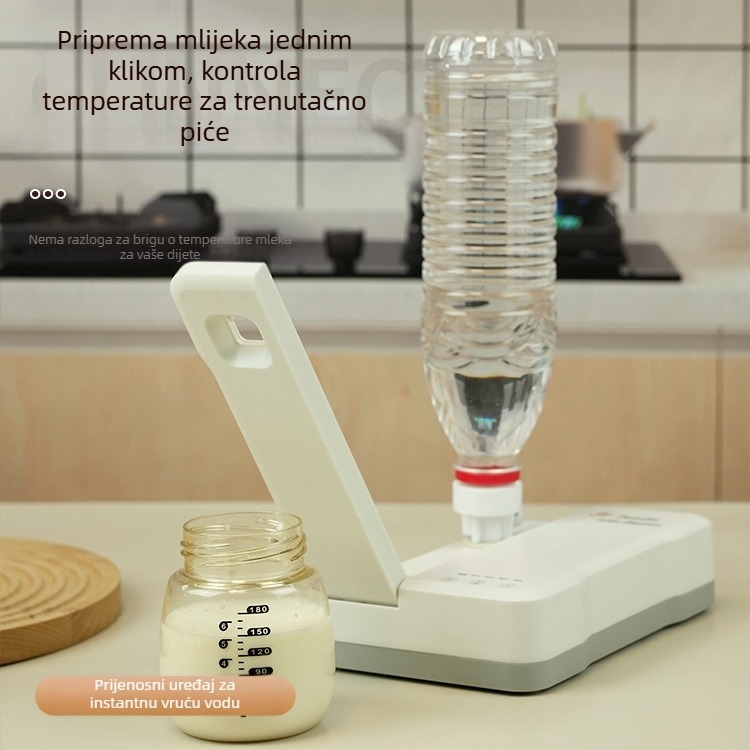 Čajnik s pumpom za vodu, plastično kućište, mehanički način rada, priključen na napajanje, stil crtani/mini, model 1