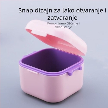 Plastična kutija za dezinfekciju i čišćenje alata za nokte s namakanjem u alkohol; neto sadržaj 30