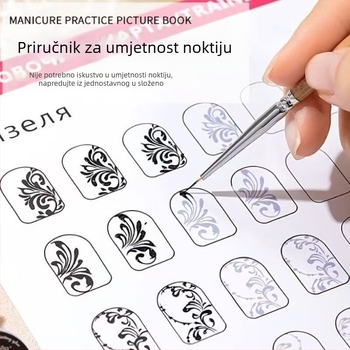 Priručnik za njegu noktiju: Kopiranje cvjetova za početnike — 104 g, set alata za njegu noktiju, materijal: Drugo, Domaća marka, za opću populaciju