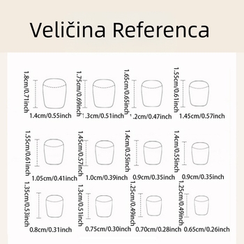 Lažni nokti – 168 komada, kratki kvadratni oblik, francuski stil, leopard i zvijezde, odvojive naljepnice za nokte