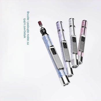 Električni pilnik za nokte s LCD zaslonom, model 2222, artikl 2222, marka Aodikang