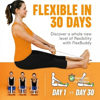 Štap za istezanje cijelog tijela – drvena konstrukcija, marka Zemu, šifra proizvoda: Yoga resistance band