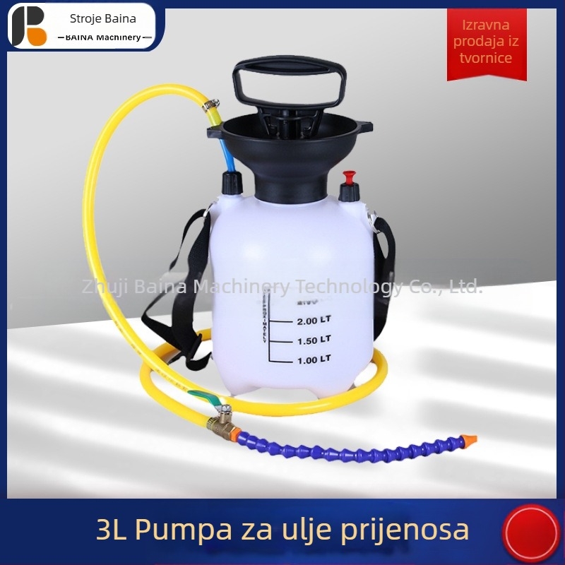 3L pumpa ulja za ručni mjenjač – pumpa za ulje mjenjača, ručna pumpa, punjenje mjenjačkog sklopa, pneumatski pogon
