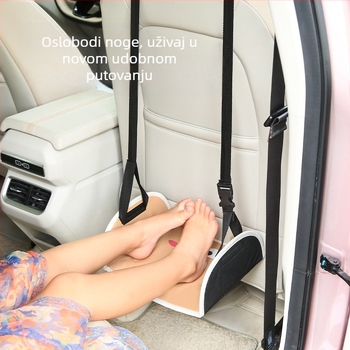 Dječji naslon za noge za stražnji dio automobila, koža, vodootporan i otporan na habanje, prilagodljiv i mogućnost tiskanja logotipa