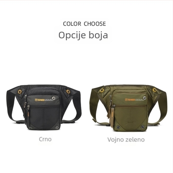 Muška pojas torbica od Oxford platna, vodootporna, Stil 7