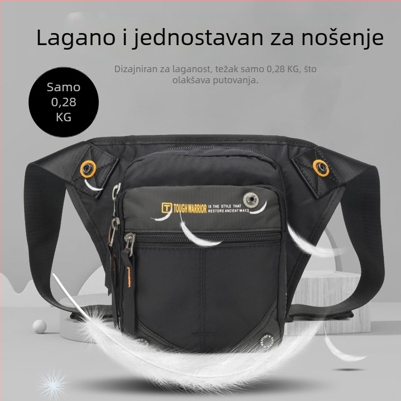 Muška pojas torbica od Oxford platna, vodootporna, Stil 7