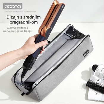 Torba za skladištenje glačala za kosu Dyson Airstrait HT01/HS05, Oxford platno, Offset tisk, Model BN-DS011, Nosivost 2 kg