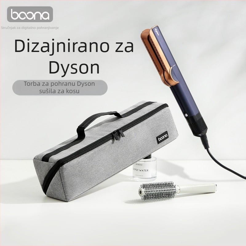 Torba za skladištenje glačala za kosu Dyson Airstrait HT01/HS05, Oxford platno, Offset tisk, Model BN-DS011, Nosivost 2 kg