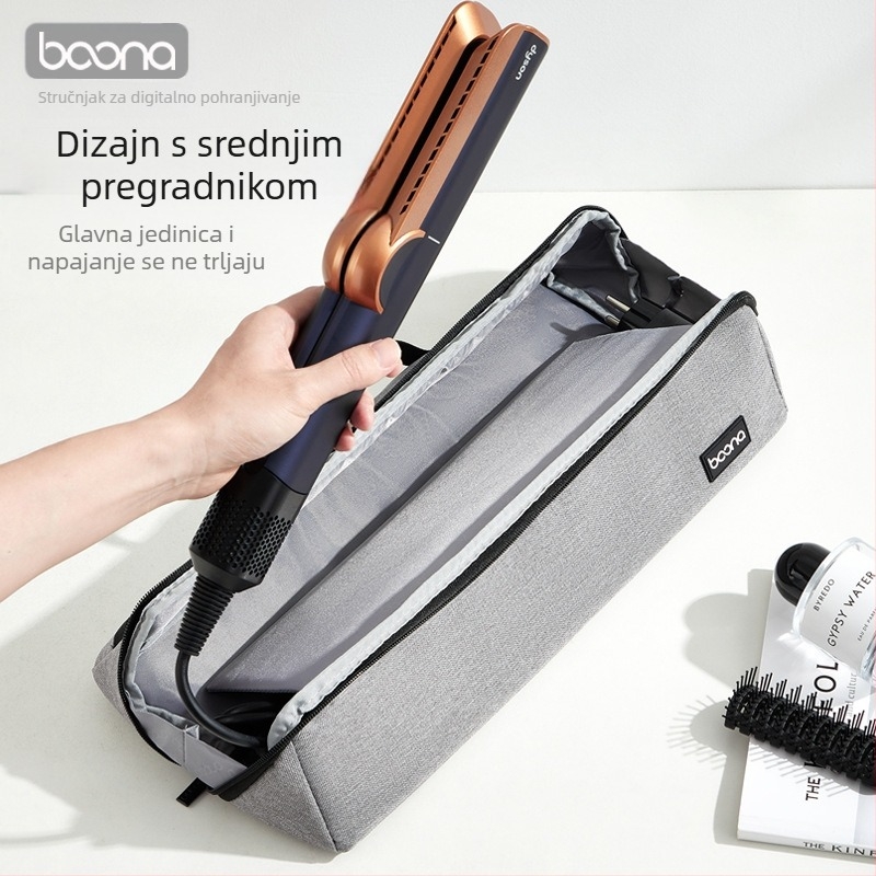 Torba za skladištenje glačala za kosu Dyson Airstrait HT01/HS05, Oxford platno, Offset tisk, Model BN-DS011, Nosivost 2 kg