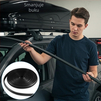 Jinqilai izdržljiv brtveni trak za krovni nosač automobila, model 19, za krovne nosače automobila