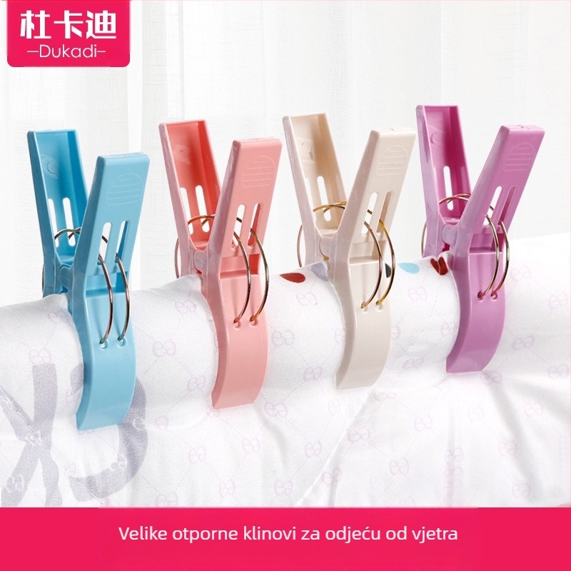 Errifan plastični klips za odjeću i ćebad – otporan na vjetar, snažan za sušenje