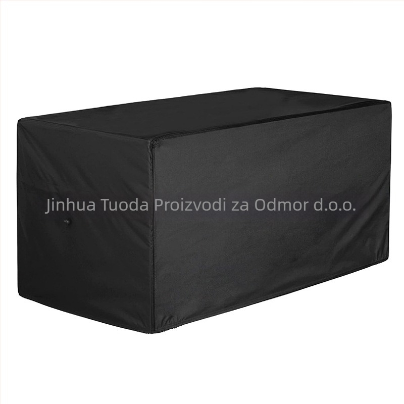 Pokrov za kutiju za terasu – poliester Oxford, vanjska upotreba, vodootporan, moderan minimalistički stil