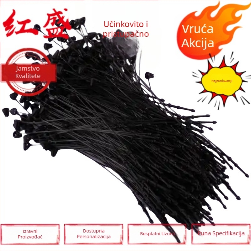 Ručna šivaća igla za šešire, PP polipropilen, HSS114, igla za oznake odjeće, marke HSS Hongsheng Plastic